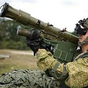 Rysk soldat med Verba.