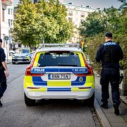 Poliser i Malmö.