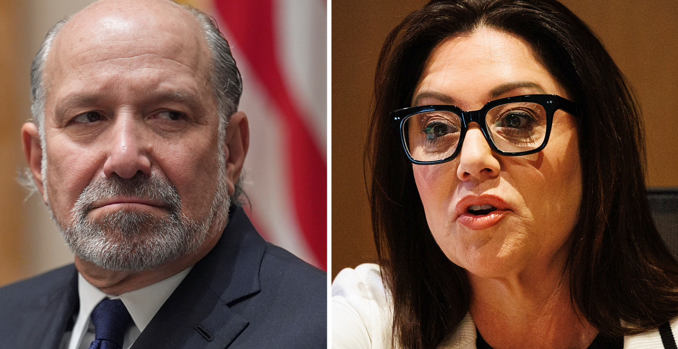 Howard Lutnick och Lori Chavez-DeRemer.