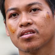 Jaylord Antigua arbetade själv på soptippen och lyckades rädda sig själv ur rasmassorna.