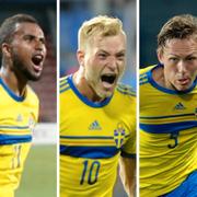 Khalili, Kiese Thelin, Guidetti, Augustinsson och Lewicki.