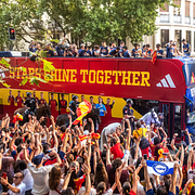 Bilder från Madrid.