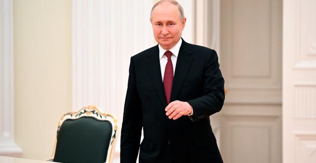 Rysslands president Vladimir Putin.  Alexey Filippov / AP