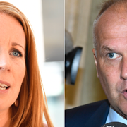 Annie Lööf (C) och Jonas Sjöstedt (V)