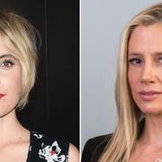 Greta Gerwig och Mira Sorvino.