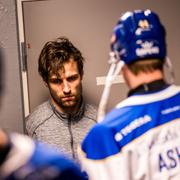 Leksands målvakt Mantas Armalis efter matchen mot Oskarshamn.