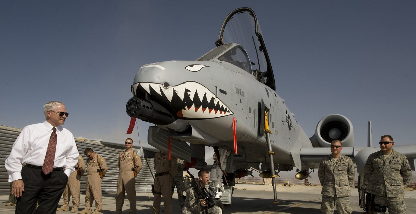 Arkivbild från en Air Force A-10 ”Warthog” från 2008.