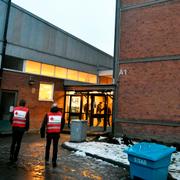 Enskede gårdsgymnasium i södra Stockholm. 