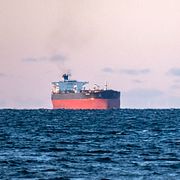  Råoljetankern Ozanno utanför Malmö.