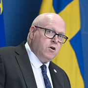 Magnus Persson, arbetsmarknadsutskottets ordförande (SD), arkivbild från utfrågning i Konstitutionsutskottet.