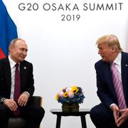 Putin och Trump, 2019.