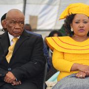 Thomas Thabane och hans nuvarande fru Maesaiah Thabane