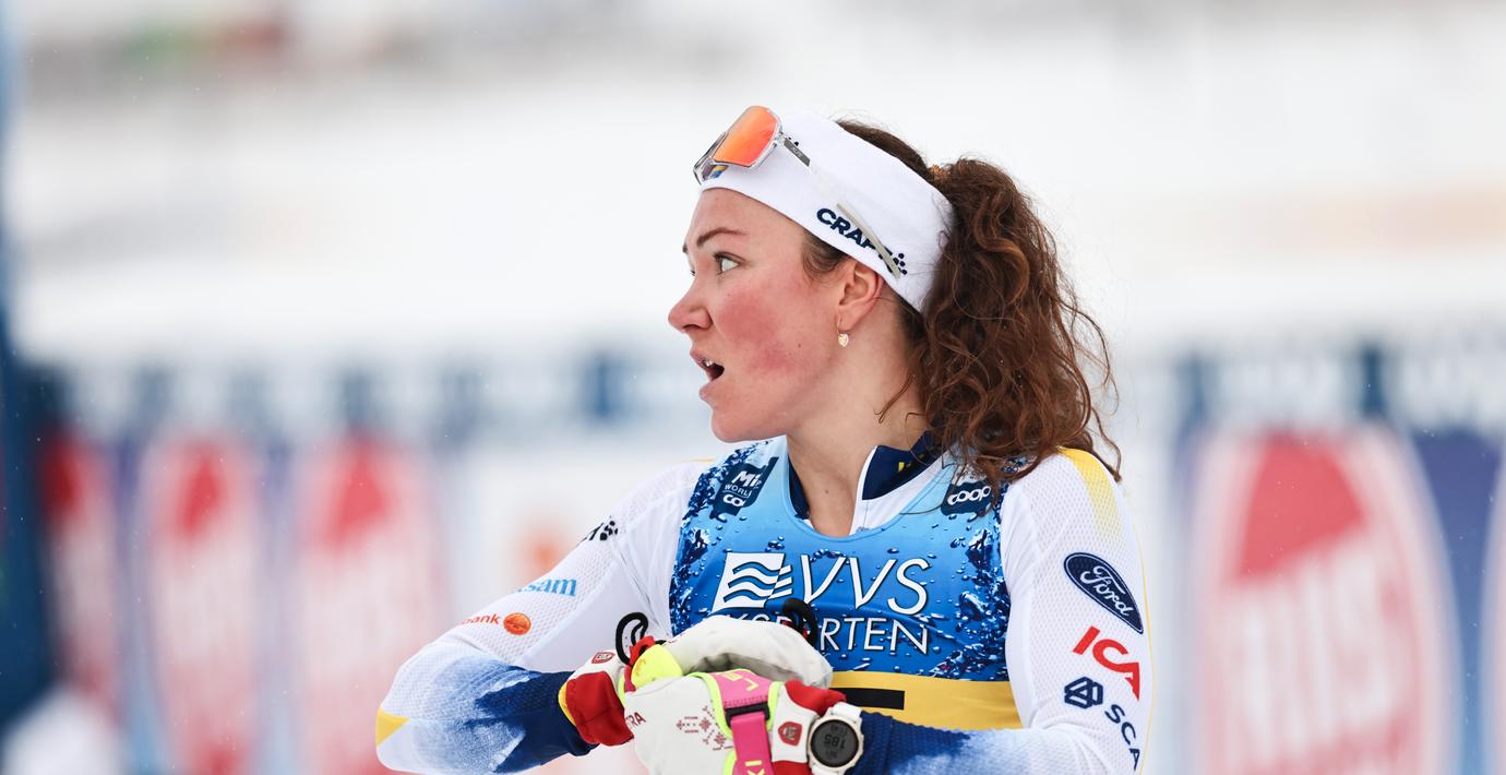 Moa Lundgren i Lillehammer i december. 