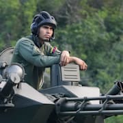 Bilder från dagen efter attacken.