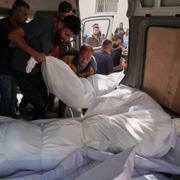 Kroppar i Gaza.