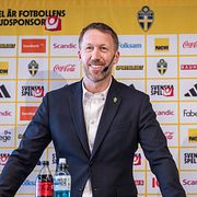 Graham Potter under en pressträff i veckan.