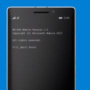 ”MS-DOS för Lumia”