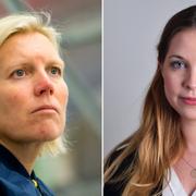 Ylva Martinsen och Angelika Bengtsson. 