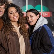 Daniel Hallberg, Farah Abadi och Miriam Bryant.