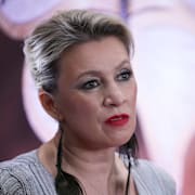 Maria Zacharova, ryska utrikesdepartementets talesperson. 