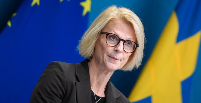 Finansminister Elisabeth Svantesson (M).  Maja Suslin/TT