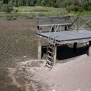 Torka i Svartån i Karbenningby i Västmanland förra veckan.