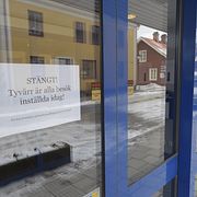 Arbetsförmedlingen i Borlänge hade stängt efter knivattacken under tisdagen 