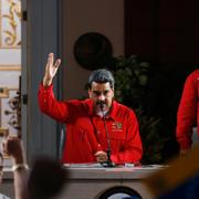 Nicolás Maduro med Kubas president Miguel Diaz-Canel. 