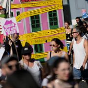 Genom åren har det regelbundet protesterats mot bostadssituationen i Portugal. Här i september 2023.