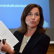 Hovets nformationschef Margareta Thorgren 