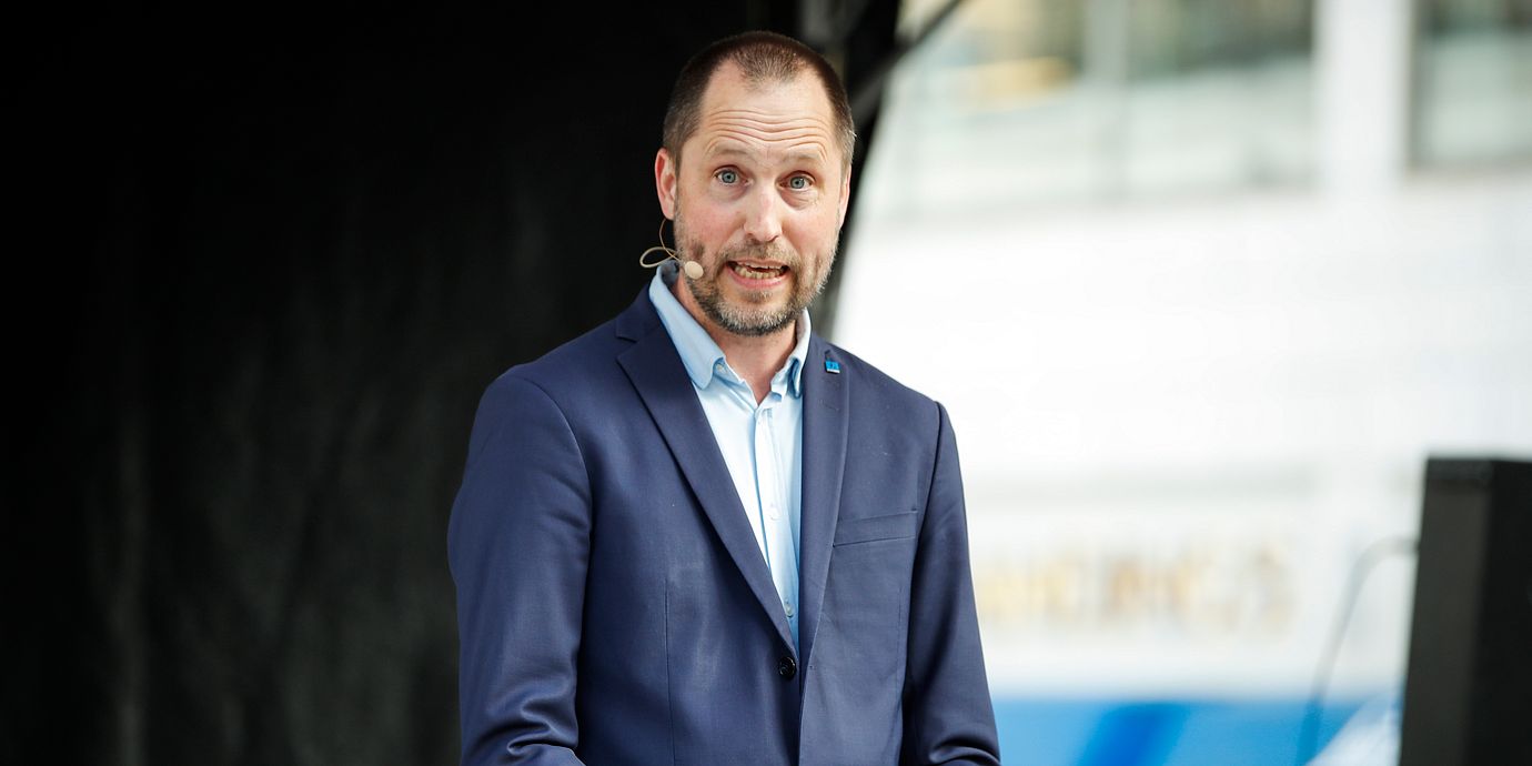 Kommunstyrelsens ordförande Erik Pelling (S).