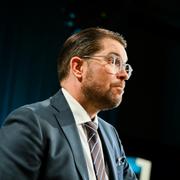 Sverigedemokraternas partiledare Jimmie Åkesson (SD).