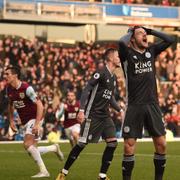 Frustrerad Jamie Vardy.