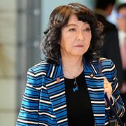 Satsuki Katayama, Japans finansminister.