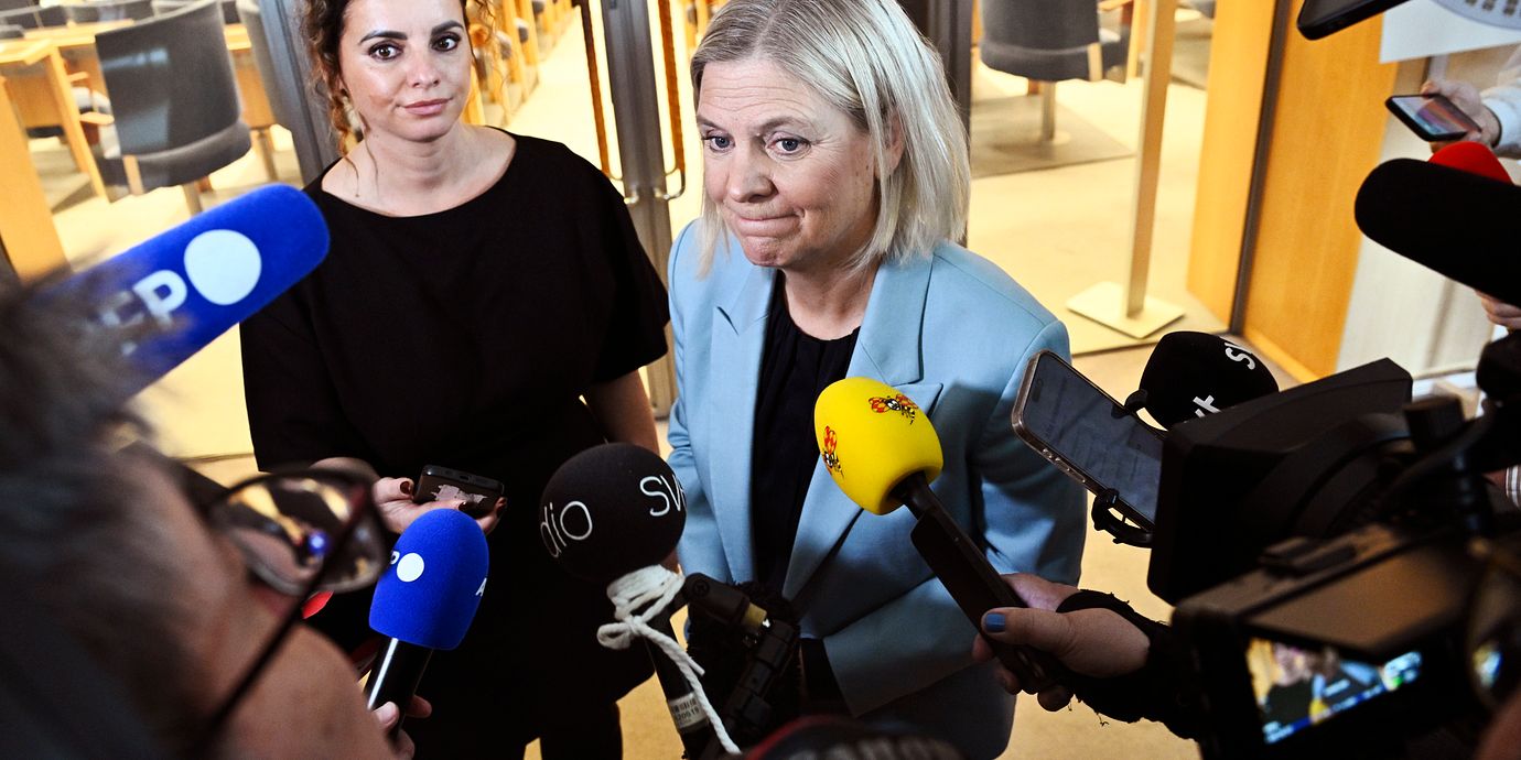 Arkivbild: Socialdemokraternas partiledare Magdalena Andersson (S).
