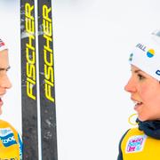 Therese Johaug och Charlotte Kalla.