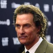 Matthew McConaughey på premiären av ”The Lost Bus”.