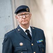 Överstelöjtnant Johan Huovinen. Lärare i militär strategi vid institutionen för krigsvetenskap och militärhistoria  på Försvarshögskolan.