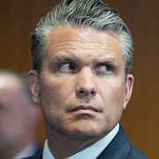 USA:s försvarsminister Pete Hegseth.