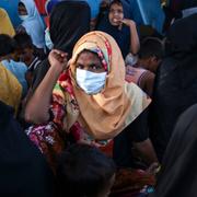 Rohingyer anländer till Indonesien, 20 november. 