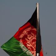 Afghanistans flagga.