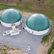 Pressbild. Circle Energys biogasanläggning.