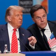 Trump och Rutte.