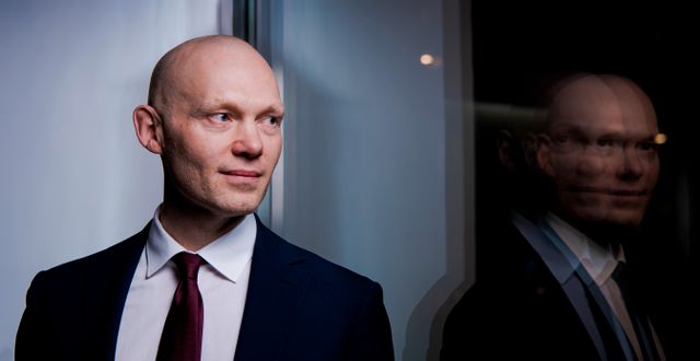 Finansmarknadsminister Niklas Wykman (M). Tim Aro/TT