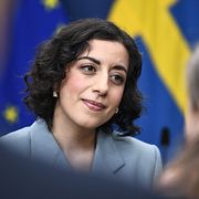 Utbildnings- och integrationsminister Simona Mohamsson (L), februari 2026.
