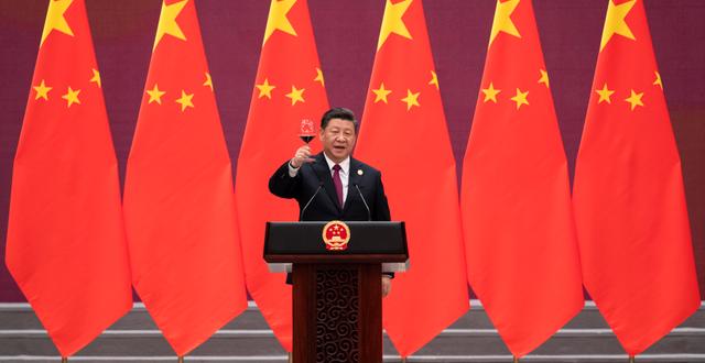 Kinas president Xi Jinping. Nicolas Asfouri / TT NYHETSBYRÅN