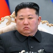 Kim Jong-Un under ett besök i Moskva 2024. Bilden är ursprungligen publicerad av Kreml.