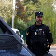 Spansk polis. Bilden är tagen i ett annat sammanhang.