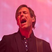 Ed O’Brien under en speling i England 2017.