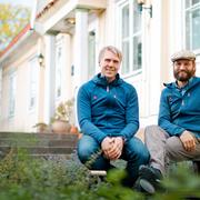 Olle Terje och Hugo  Olofsson.